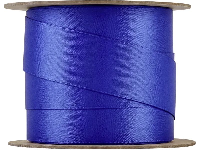 Blomus | Geschenkband JUHLA M Satin | 2.5 cm x 5 m, Mazarine Blue