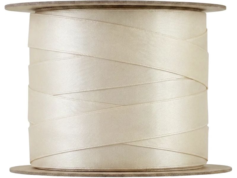 Blomus | Geschenkband JUHLA S Satin | 1 cm x 5 m, Moonbeam