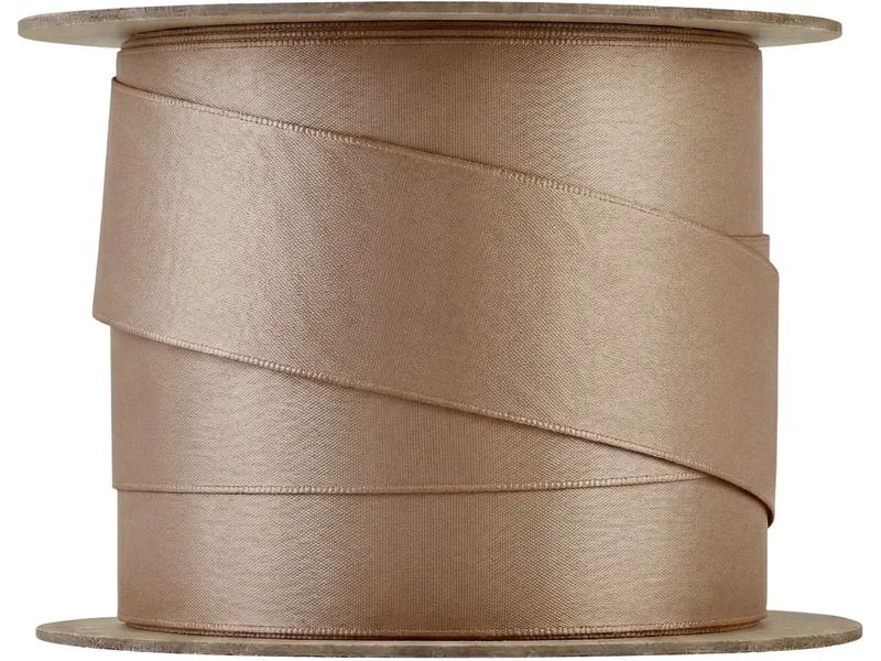 Blomus | Geschenkband JUHLA M Satin | 2.5 cm x 5 m, Tan