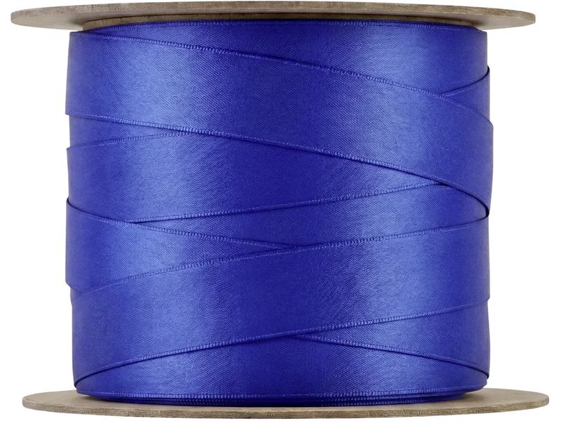 Blomus | Geschenkband JUHLA S Satin | 1 cm x 5 m, Mazarine Blue