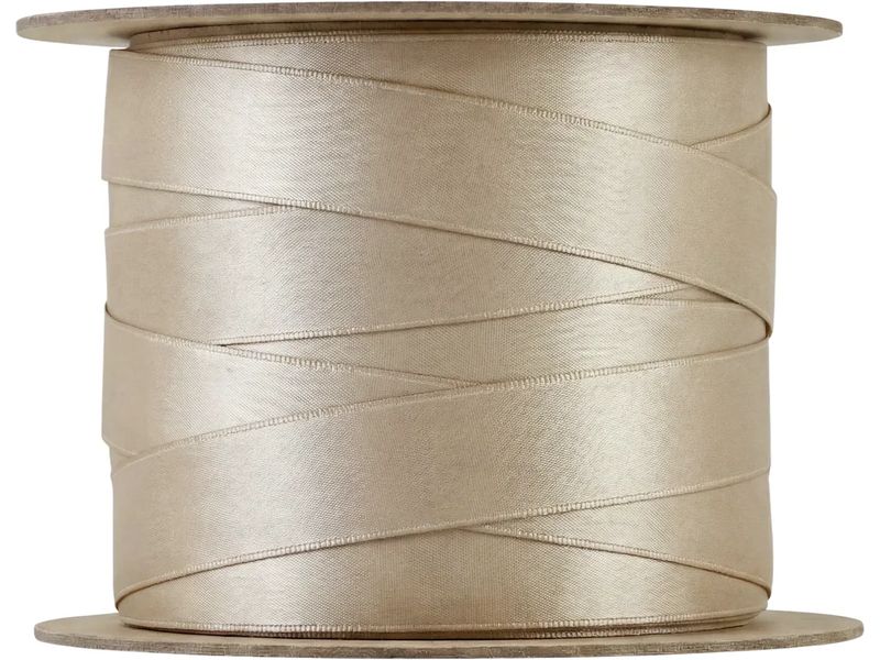 Blomus | Geschenkband JUHLA S Satin | 1 cm x 5 m, Vanilla