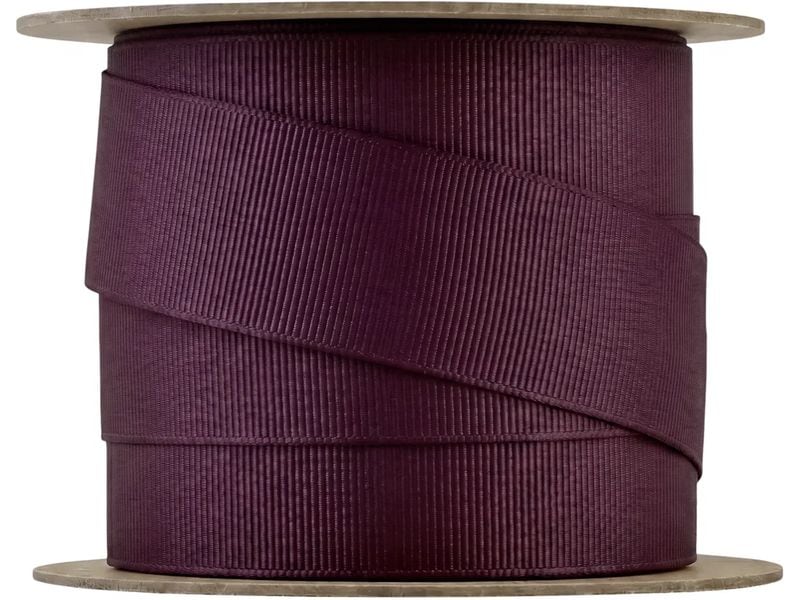 Blomus | Geschenkband JUHLA M Polyester | 2.5 cm x 5 m, Midnight Plum