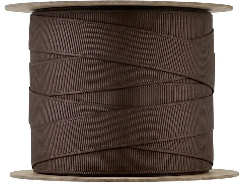 Blomus | Geschenkband JUHLA S Polyester | 1 cm x 5 m, Dark Earth