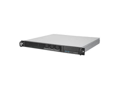 SilverStone | SST-RM100 Servergeh. | 1HE, 1x 3.5, 1x 2.5