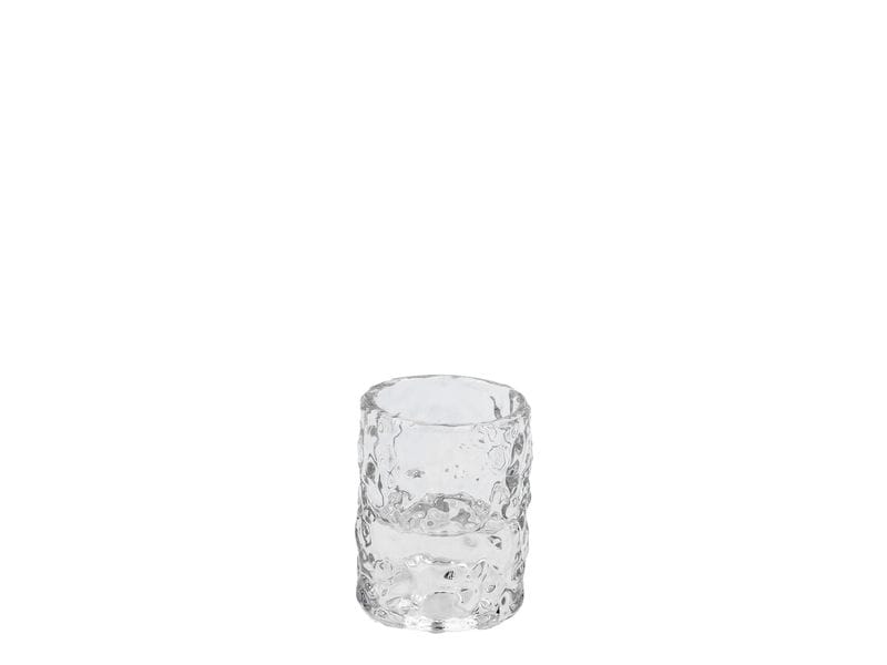 CHALET | Glacier Teelichthalter Dublo | 6x6x7.5cm klar
