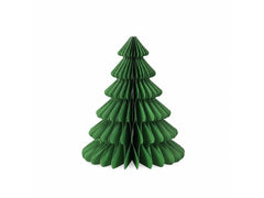 CHALET | Papier-Tannenbaum S | 6x6x15cm grün