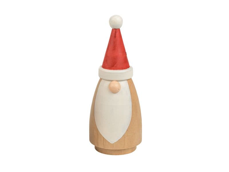 CHALET | Holznikolaus Norbert | 13x5.2x5.2cm natur