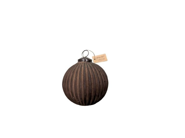 CHALET | Xmas Hänger Asuki M | 10x10x10cm rost