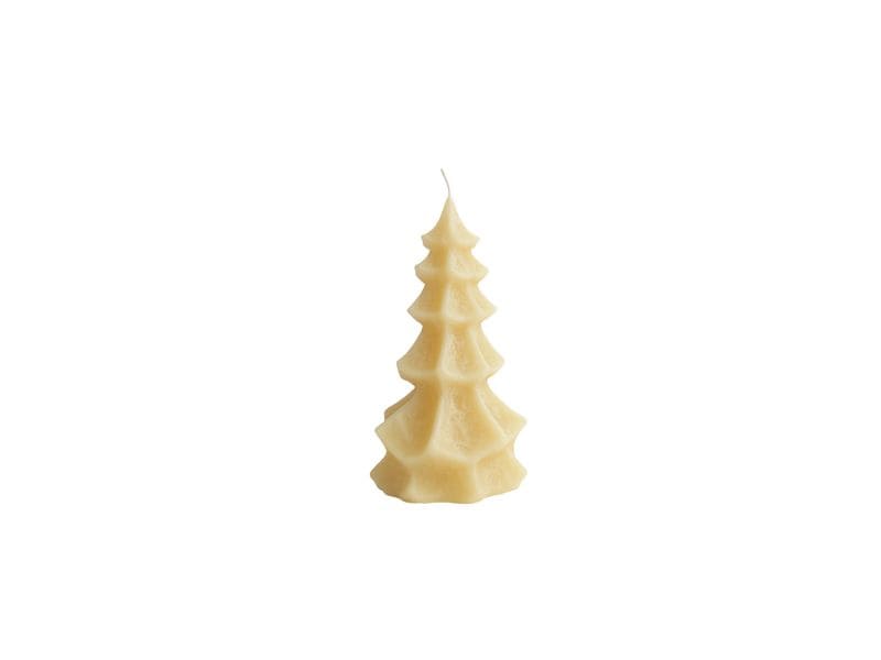 CHALET | Tannenbaumkerze | 14x14x21cm elfenbein