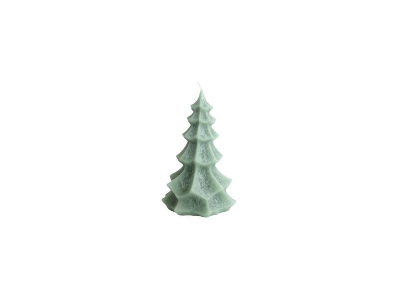 CHALET | Tannenbaumkerze | 14x14x21cm eukalyptus