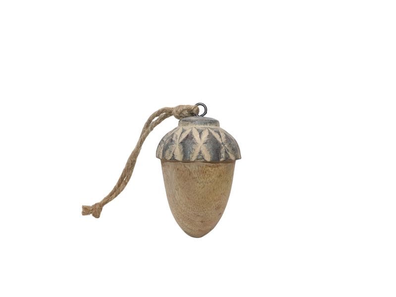 CHALET | Holzeichel Gony S | 5x5x8cm schlammgrau