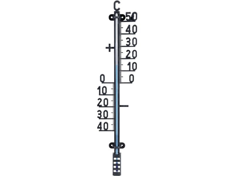 Esschert Design | Esschert Thermometer Zahlen schwarz | Braun
