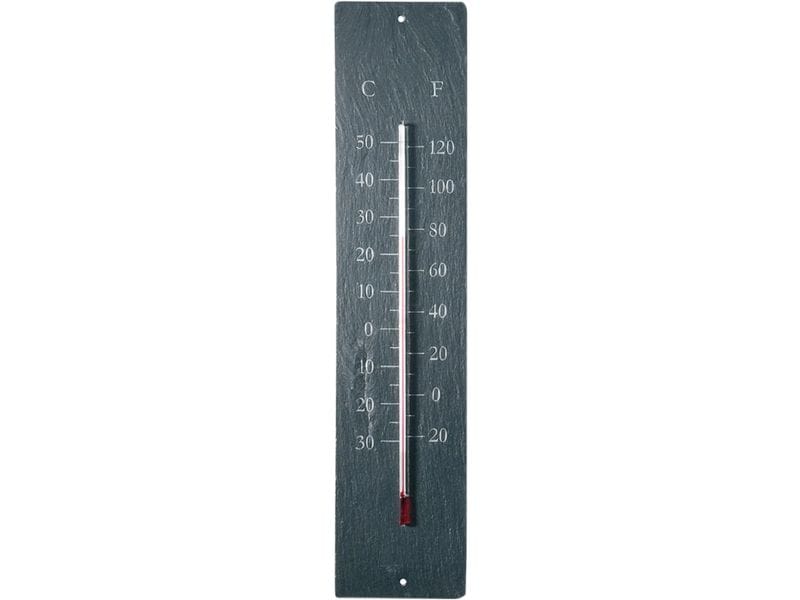 Esschert Design | Esschert Schiefer Thermometer | Orange
