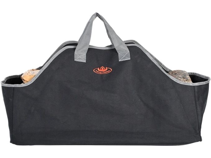 Esschert Design | Esschert Kaminholz-Tragetasche schwarz | Grün