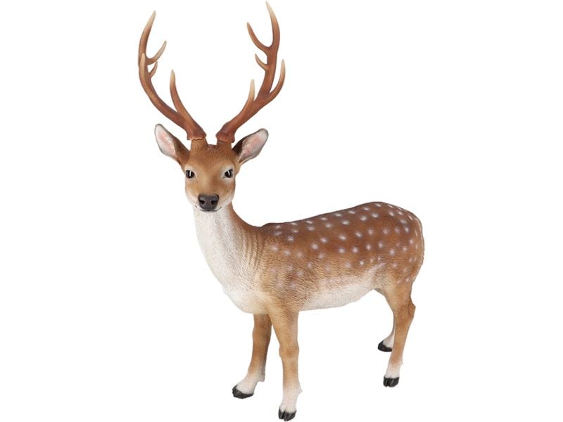 Esschert Design | Esschert Sikahirsch stehend L | Transparent, 3er Set