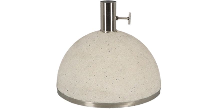 Esschert Design | Schirmfuss Granito M | weiss, ca. 29 kg