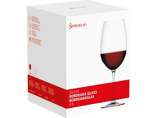 Spiegelau | Salute Bordeauxglas Set | 4 Stück