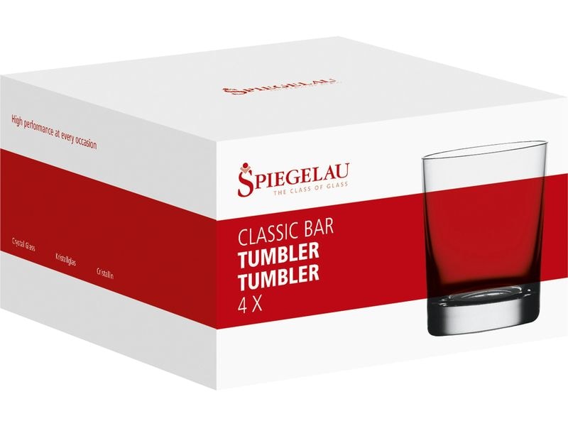 Spiegelau | Classic Bar Tumbler Set | 4 Stück