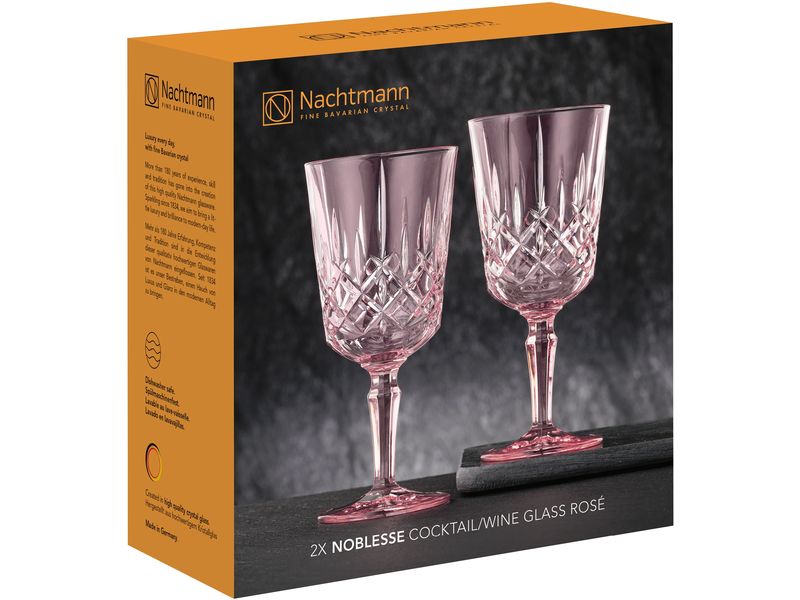 Nachtmann | Noblesse Cocktail/Weinglas Rosé | 2 Stück