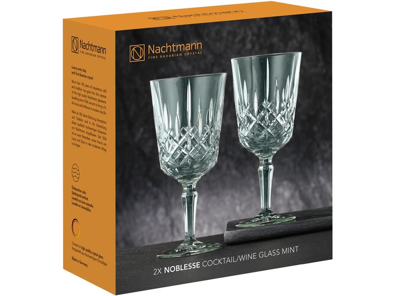Nachtmann | Noblesse Cocktail/Weinglas Mint | 2 Stück