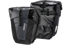 Ortlieb | Back-Roller Pro Classic Black | Gepäckträgertasche, 2 × 35 Liter