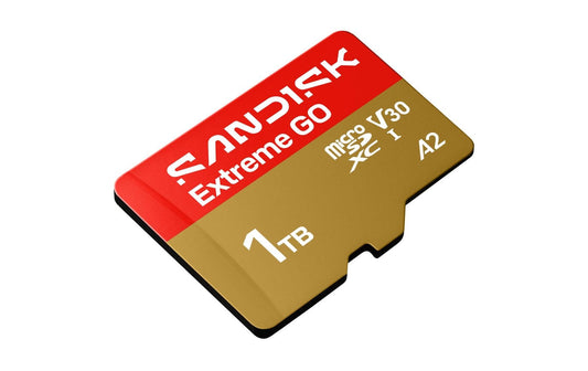 SanDisk | microSDXC Card Extreme GO 1TB | Lesen 240MB/s, Schr. 160MB/s, inkl. Adpt.