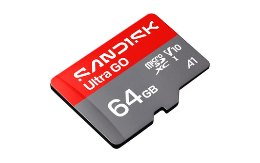 SanDisk | microSDXC Card Ultra GO 64GB | UHS-I U1, Lesen 140MB/s, inkl. SD-Adapter