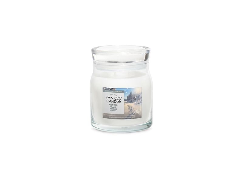 Yankee Candle Signature | Yankee Duftkerze Winter Walk | Signature Medium Jar