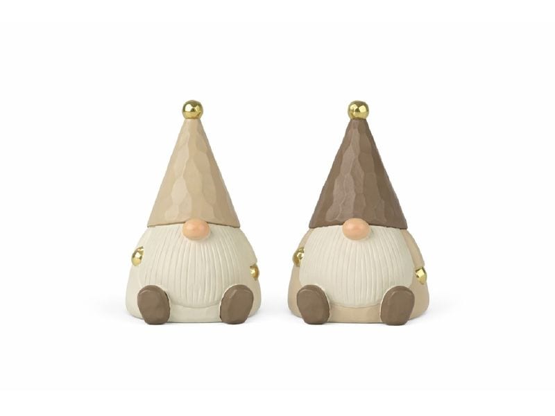 CHALET | Poly-Wichtel Deik L | 10x10x16cm braun