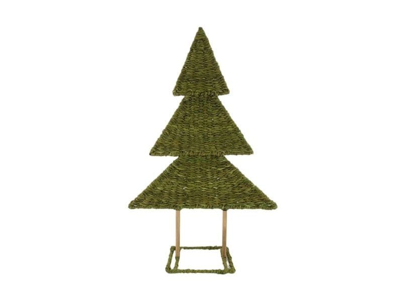 CHALET | Baum Seegras Maku | 37x17x58cm grün