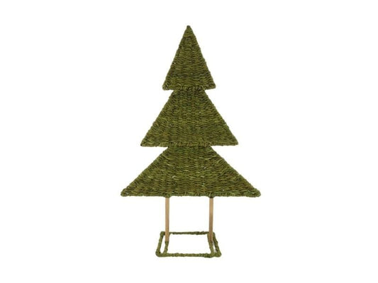 CHALET | Baum Seegras Maku | 37x17x58cm grün