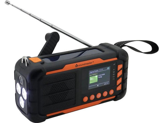 soundmaster | DAB115SW | DAB+/UKW-Notfallradio Digitalradio