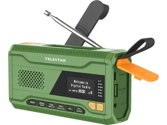 Telestar | TOP No. 5 | DAB+/UKW, LED-Leuchte, SOS-Funktion