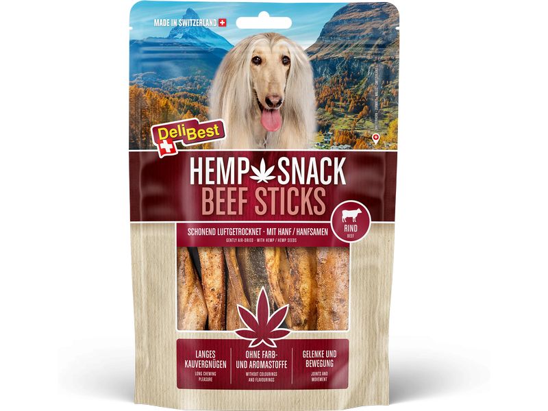 DeliBest | HempSnack Beef Sticks Rind | 200g
