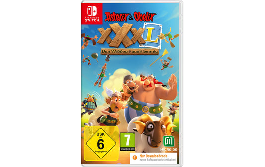 GAME | Asterix XXXL Widder aus Hibernia, Switch | Alter: 7+, Code in a Box