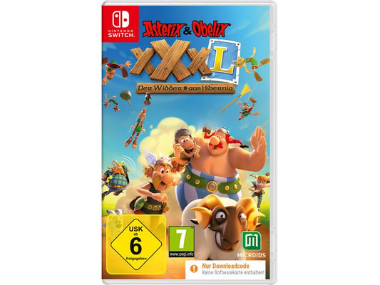 GAME | Asterix XXXL Widder aus Hibernia, Switch | Alter: 7+, Code in a Box