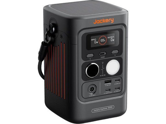 Jackery | Explorer 300D+40W Air Powerstation | 288 Wh LiFePO4-Akku