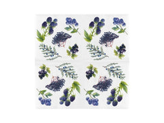 Esschert Design | Esschert Papierserviett. Beeren blau | 33x33cm