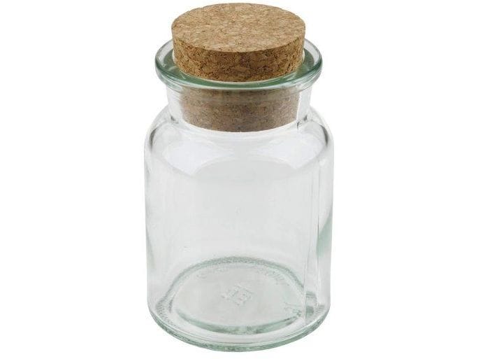 Dr.Oetker | Dr. Oetker Aufbewahrungsglas 170ml | 1 Stk. mit Kork Deckel