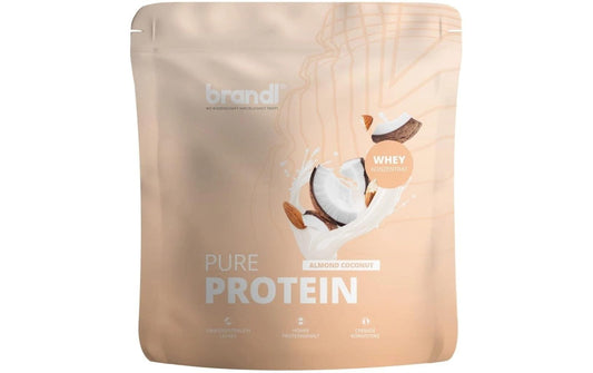 Brandl-Nutrition | Pulver Pure Protein 2.0 W | Beutel: 1000g, Almond Coconut