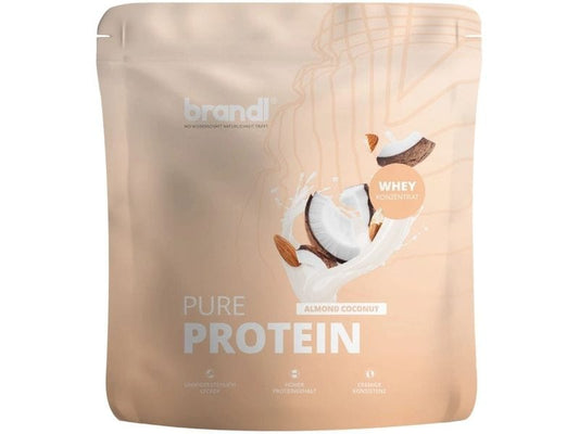 Brandl-Nutrition | Pulver Pure Protein 2.0 W | Beutel: 1000g, Almond Coconut