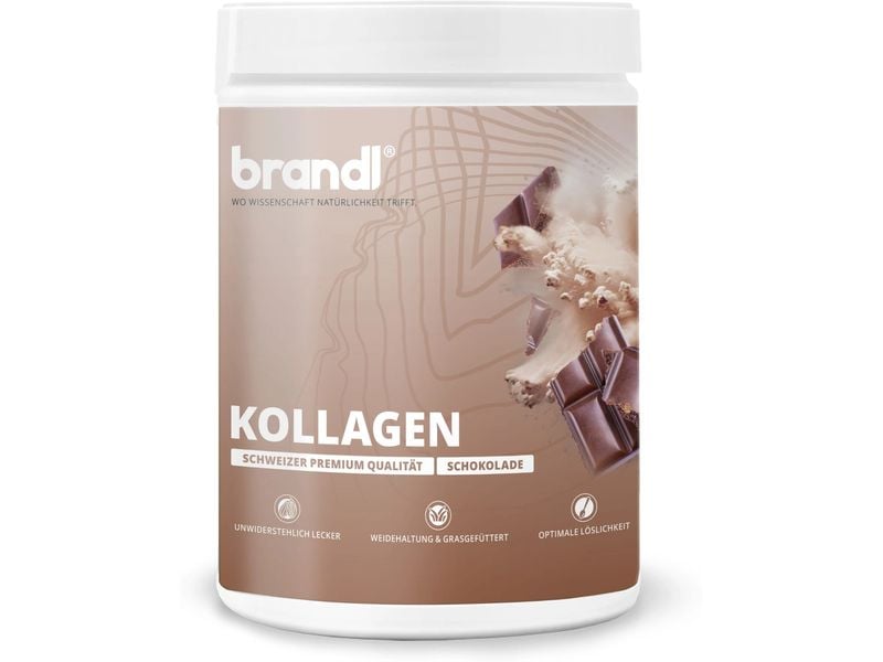 Brandl-Nutrition | Pulver Kollagen | Schokolade 555 g