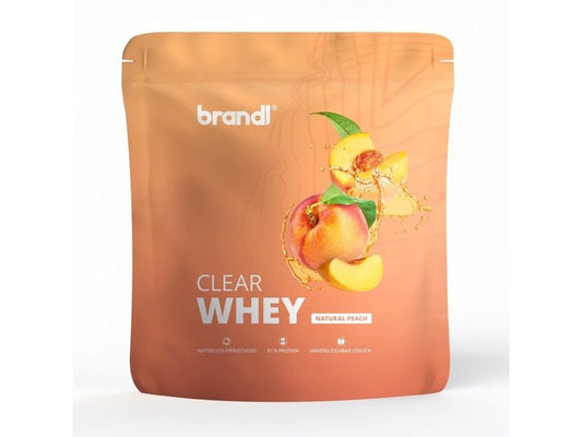 Brandl-Nutrition | Brandl Clear Whey | Beutel: 800g, Natural Peach