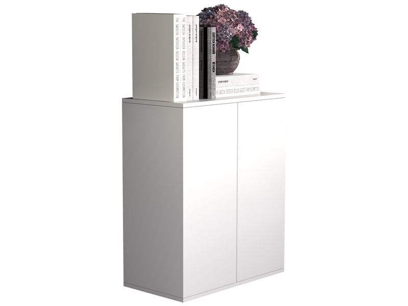 VCM | Schrank Dalosa 2-Fach | Weiss