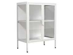 VCM | Standvitrine Floka S | Weiss