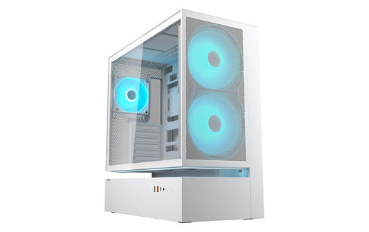 Cougar | Case CFV235 ARGB | Midi-Tower, Mesh, Weiss