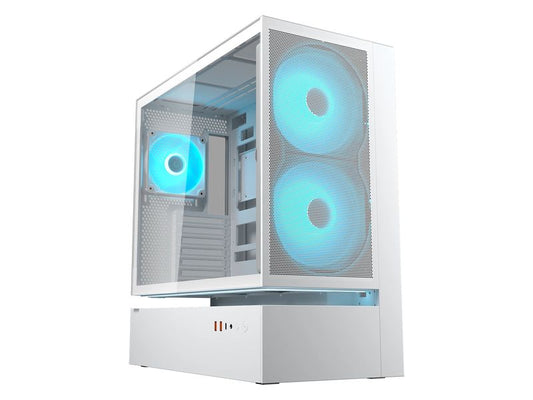 Cougar | Case CFV235 ARGB | Midi-Tower, Mesh, Weiss