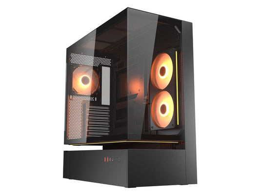 Cougar | Case CFV235 ARGB | Midi-Tower, Glas, Schwarz