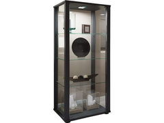 VCM | Glasvitrine Kavisa M | Schwarz