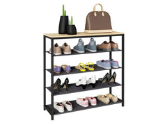 VCM | Schuhregal Taliro 4-fach | Honig-Eiche